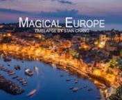 Magical Europe Volume Two: https://vimeo.com/219367805nOne family, 2 cameras, 30 countries, 60 flights, 1000+ time lapse videos, 200,000+ images - almost 20 terabytes of data!nHello everyone, I’m from Taiwan.nThis is a compilation of time lapse videos shot over the last two years when I travelled Europe with my wife and son. I&#39;m excited to share some of my favorite clips.nI think that everybody needs to take a trip and have their eyes opened to just how beautiful the world is.nPlease watch ful
