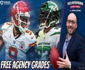 After three-plus days of free agency, Andrew and NFL Network reporter Mike Giardi share their latest intel and hand out grades for the Patriots&#39; biggest moves so far, including JuJu Smith-Schuster, Riley Reiff and Jonathan Jones. Plus, they dissect what those moves tell us about the Pats&#39; plan entering free agency, what&#39;s next for in-house free agents like Damien Harris and answer your mailbag questions.&#60;br/&#62;&#60;br/&#62;This episode of the Pats Interference Football Podcast is brought to you by FanDuel, the exclusive wagering partner of the CLNS Media Network. New customers in Mass can get in on the action with &#36;200 in Bonus Bets – guaranteed! - when you place your first &#36;5 bet. Just sign up at FanDuel.com/BOSTON !&#60;br/&#62;&#60;br/&#62;21+ and present in MA. First online real money wager only. &#36;10 first deposit required. Bonus issued as nonwithdrawable Bonus Bets that expires in 14 days. Restrictions apply. See terms at sportsbook.fanduel.com. Gambling Problem? Hope is here. Gamblinghelplinema.org or call (800)-327-5050 for 24/7 support.&#60;br/&#62;&#60;br/&#62;﻿You can also listen and Subscribe to Pats Interference on iTunes, Spotify, Stitcher, and at CLNSMedia.com every Tuesday!&#60;br/&#62;&#60;br/&#62;READ all of Andrew&#39;s work at https://www.bostonherald.com/author/andrew-callahan