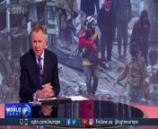 UNICEF representative in Syria Angela Kearney joins CGTN Europe to discuss the devastating earthquake impact on the country&#39;s children.