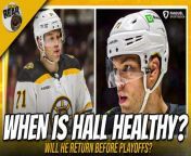 On the latest episode of Poke The Bear, Evan Marinofsky and Connor Ryan discuss the latest news on Bruins left winger Taylor Hall, who is sidelined with an undisclosed lower body injury. While there&#39;s no clear timeline on his return, there have been some promising updates from Jim Montgomery.&#60;br/&#62;&#60;br/&#62;The latest update came from Kevin Paul Dupont of the Boston Globe, who reported that Taylor Hall will begin practicing on Monday, and is expected to make his return to the Bruins rotation after their road trip comes to a close.&#60;br/&#62;&#60;br/&#62;Join Poke The Bear as they discuss Taylor Hall&#39;s status and how Boston should handle his return from injury.&#60;br/&#62;&#60;br/&#62;This segment from the Poke The Bear Podcast is brought to you by FanDuel, the exclusive wagering partner of the CLNS Media Network. New customers in Mass can get in on the action with &#36;200 in Bonus Bets – guaranteed! - when you place your first &#36;5 bet. Just sign up at https://FanDuel.com/BOSTON!&#60;br/&#62;&#60;br/&#62;21+ and present in MA. First online real money wager only. &#36;10 first deposit required. Bonus issued as nonwithdrawable Bonus Bets that expires in 14 days. Restrictions apply. See terms at sportsbook.fanduel.com. Gambling Problem? Hope is here. Gamblinghelplinema.org or call (800)-327-5050 for 24/7 support.