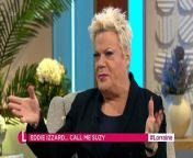 The comedian known as Eddie Izzard has revealed that she has added her new name, Suzy, to her passport.&#60;br/&#62;&#60;br/&#62;Speaking on Lorraine, the 61-year-old explained that she has loved the name ever since she was a child watching Suzy Kendall in the film To Sir, with Love.&#60;br/&#62;&#60;br/&#62;She said that while she prefers to be called Suzy, she doesn&#39;t mind being called Eddie, just as while she prefers she/her pronouns, she is also okay with he/him.&#60;br/&#62;&#60;br/&#62;&#92;
